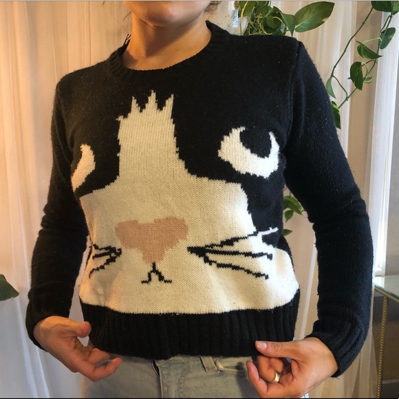🖤SOLD🖤Cat sweater - Picture 1 of 3